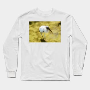 Wood stork Long Sleeve T-Shirt